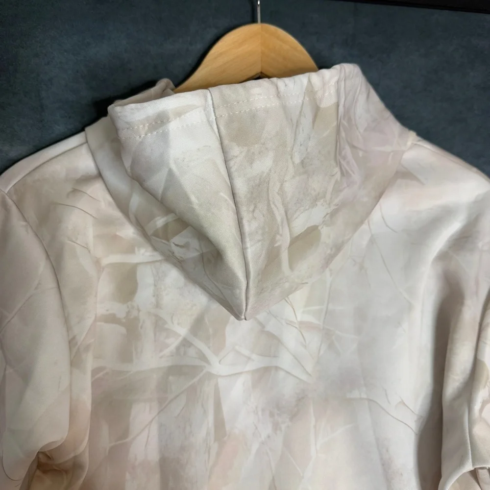 Light Camo Mens Hoodie Size M - Picture 8 of 9